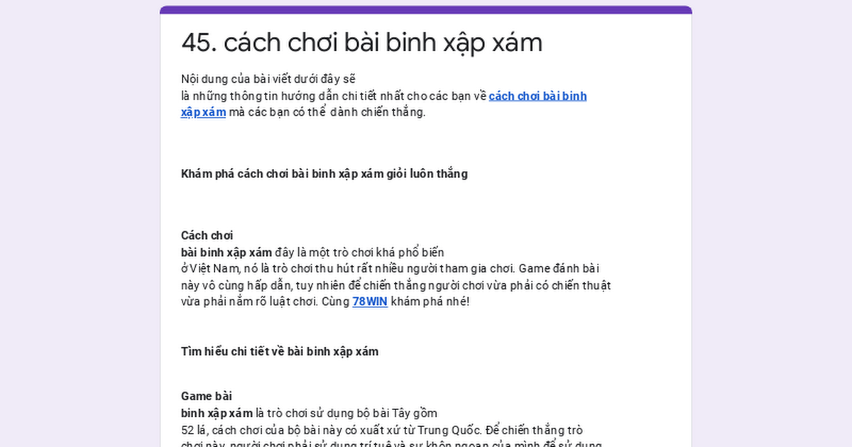 Những tuyệt chiêu trong binh xập xám cho người chơi